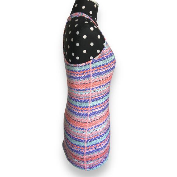 Ivivva Girls Tank KeepUrCool Racer Racerback Dreamweaver Power Purple Pop Orange - Picture 3 of 6